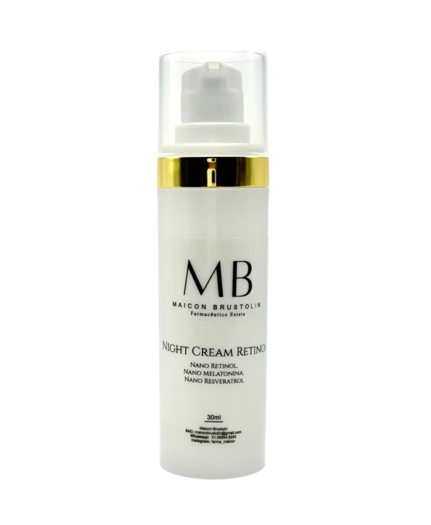 Night Cream Retinol - 30mL